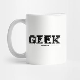 GEEK VARSITY BLACK Mug